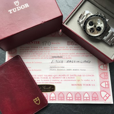 Tudor Oysterdate 79160 Punched Papers