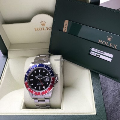 Rolex GMT Master II 16710 Rectangular Dial