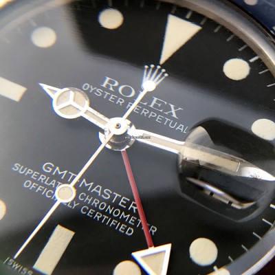 Rolex GMT Master 1675 White Lume