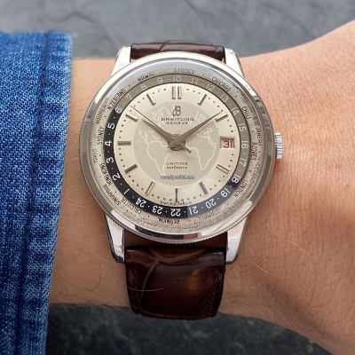 Breitling Unitime World Timer 1-260 Timezone Ring