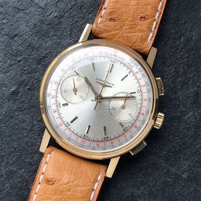 Longines Chronograph 7414 Box und Papiere