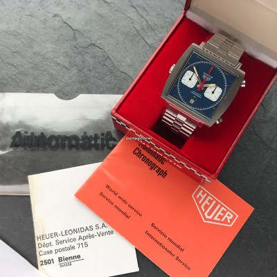 Heuer Monaco 1133B NOS Full Set Sticker