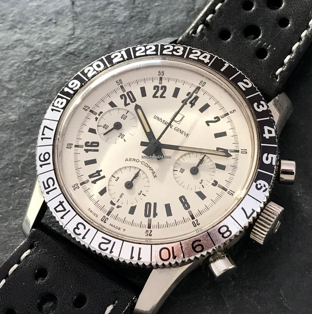 Vintage Universal Genève Aero-Compax 890101/01 sold on watchPool24