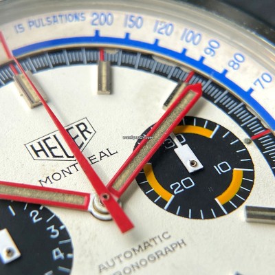Heuer Montreal 110.503 White Dial