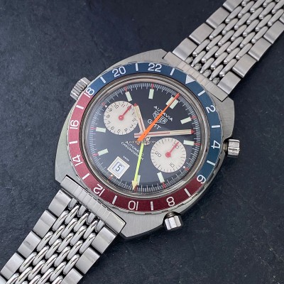 Heuer Autavia 1163 GMT MK2 Red Needles