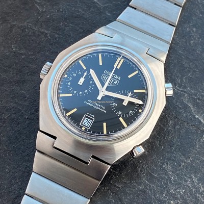 Heuer Cortina 110.233 NC Black