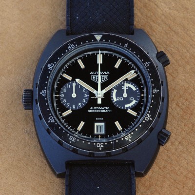 Heuer Autavia 113.603 Black PVD