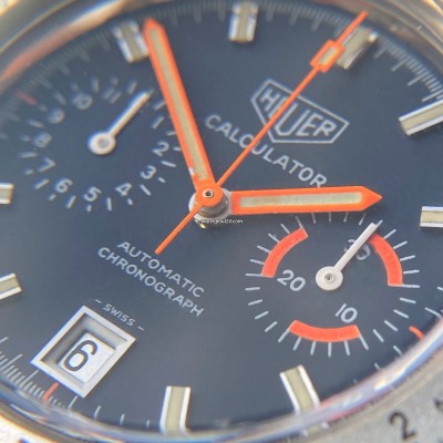 Heuer Calculator 110.633 Unpolished