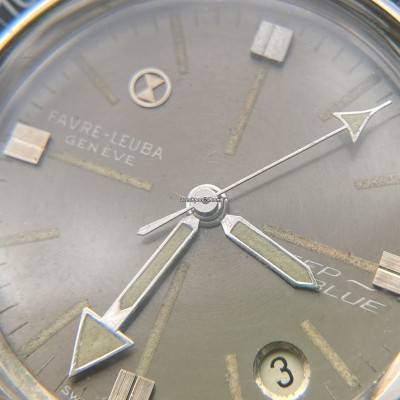 Favre Leuba Deep Blue 59603 Gray Dial