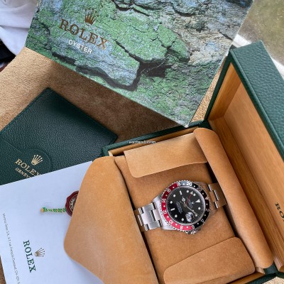 Rolex GMT Master II 16710 Full Set Coke Bezel