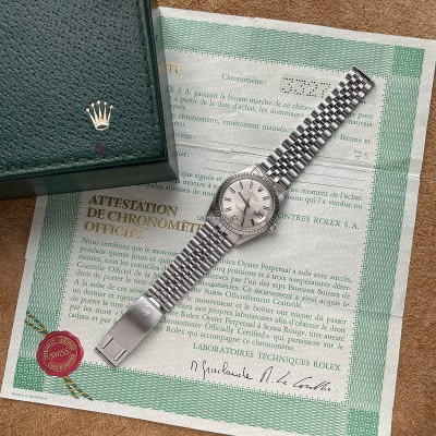 Rolex Datejust 1603 Box & Papers