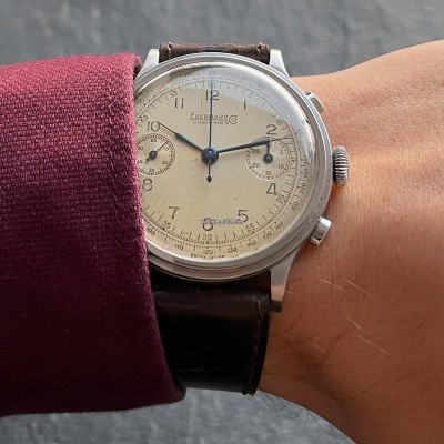 Eberhard Monopusher Chronograph Big Size