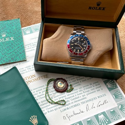 Rolex GMT Master 1675 Creamy Lume