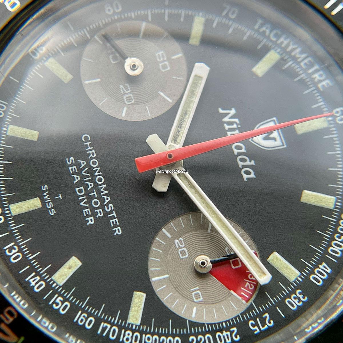 Vintage Nivada Chronomaster Aviator Sea Diver 85017 sold on watchPool24