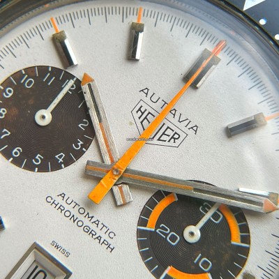 Heuer Autavia 1163 - White Orange Boy