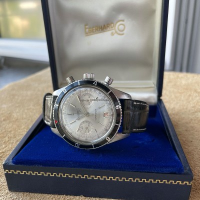 Eberhard Contograf 31501-874 Silver Dial