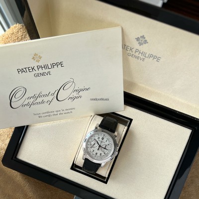Patek Philippe Chronograph 5070G - White Gold