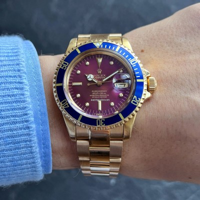 Rolex Submariner 1680/8 Tropical Purple