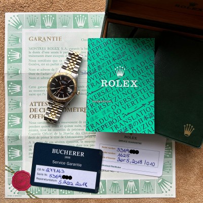 Rolex Datejust 1625/3 Turnograph Full Set