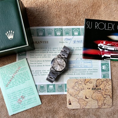 Rolex Air-King 5500 - Full Set