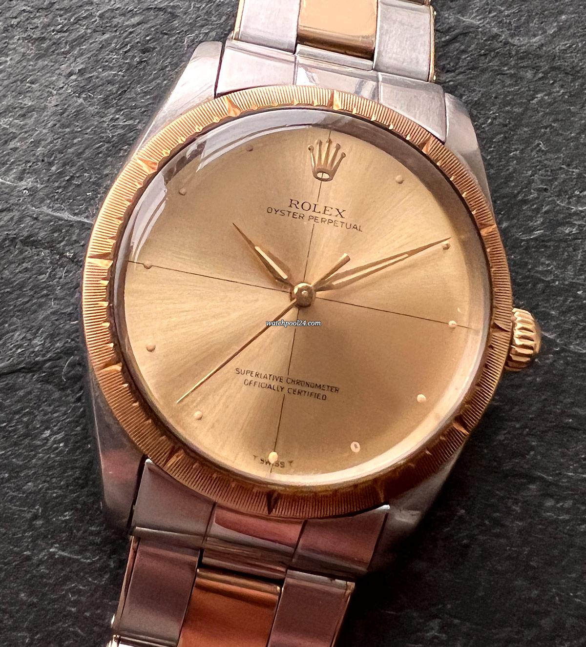 Vintage Rolex Oyster Perpetual 1008 Zephyr Full Set sold on watchPool24