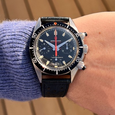 Universal Genève Space-Compax 885104/02 NOS