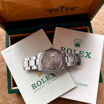 Rolex Datejust 1603 Double Punched Papers