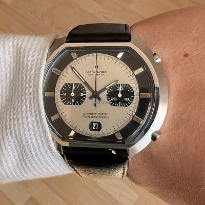 Hamilton Chrono-Matic Fontainebleau 11001-3 Unpolished