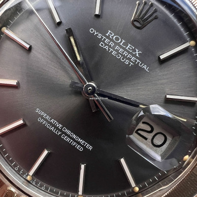 Rolex Datejust 1625 Turnograph Gray Dial
