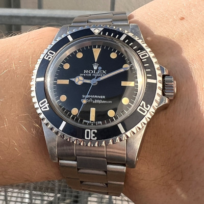Rolex Submariner 5513 Warm Patina