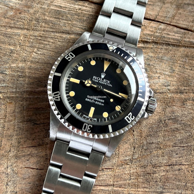 Rolex Submariner 5513 Warm Patina