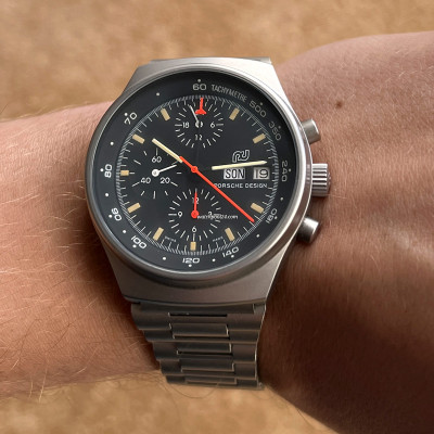 Orfina Porsche Design Chronograph 7178 NOS - Box und Papiere