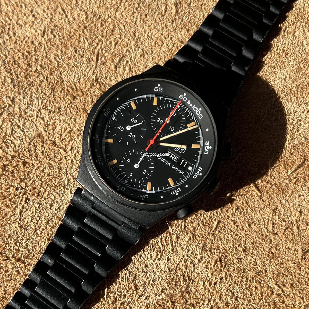 Montre Chrono Style Cathédrale Noire Avec Mouvement Valjoux 7750 - Modèle Inspiré Breitling