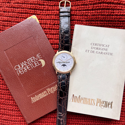 Audemars Piguet Ewiger Kalender 5548BA Papiere