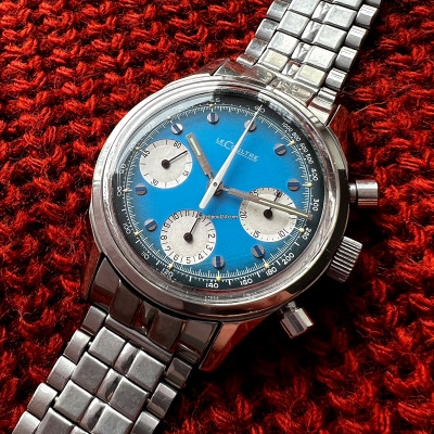 LeCoultre Chronograph E2644 azure blue