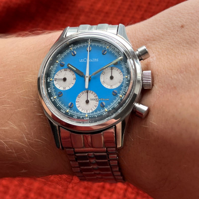 LeCoultre Chronograph E2644 azure blue