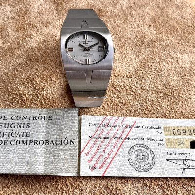 Ulysse Nardin Chronometer A.7650 Papiere