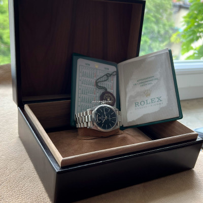Rolex Day-Date 1803 Black Dial Full Set
