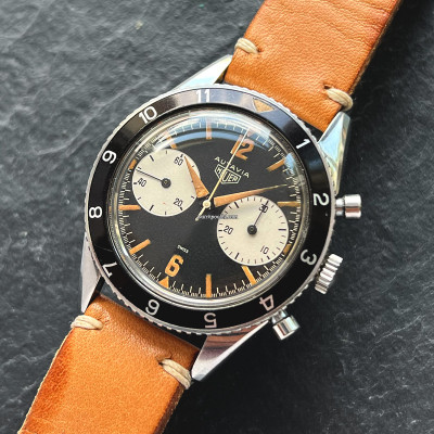 Heuer Autavia 3646 Big Subs Full Lume