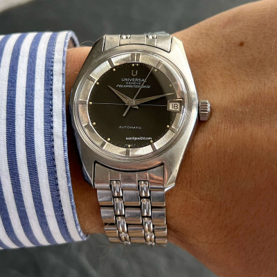 Universal Genève Polerouter Date 869113/04 Gay-Frères Bracelet