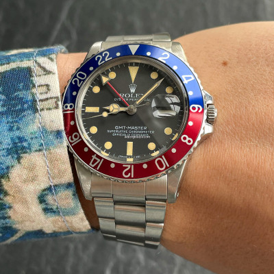 Rolex GMT Master 16750 MK1 - Creamy Lume