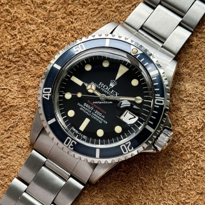 Rolex Submariner 1680 Red - Box and Papers