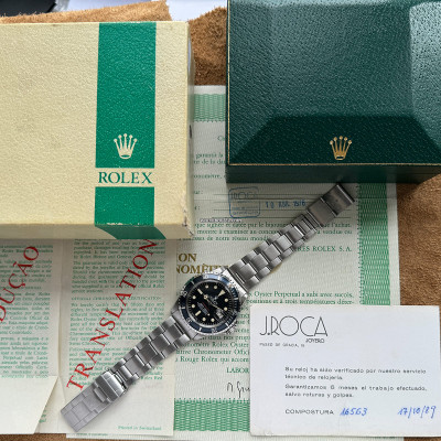 Rolex Submariner 1680 Red - Box and Papers
