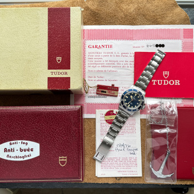 Tudor Submariner 9411/0 Blue - Full Set