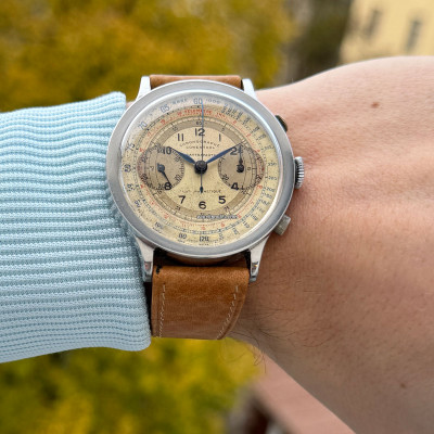 Lowenthal Rattrapante Chrono Jumbo 40 mm