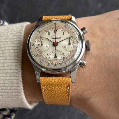 Bovet Chronograph Three Registers 38mm Spillman Case