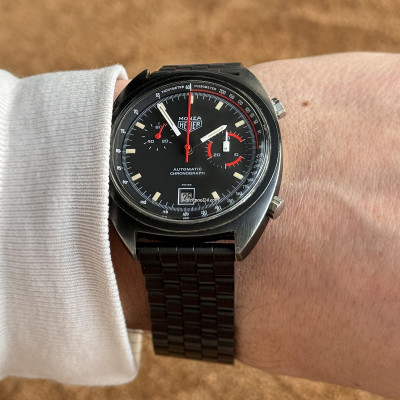 Heuer Monza 150.501 Black PVD