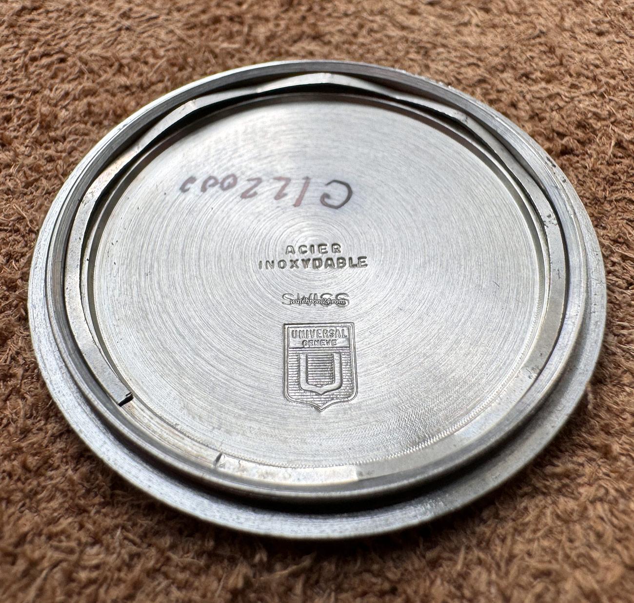 Cadran Original Universal Genève Aero-Compax - Condition NOS (New Old Stock) - Rare Modèle 