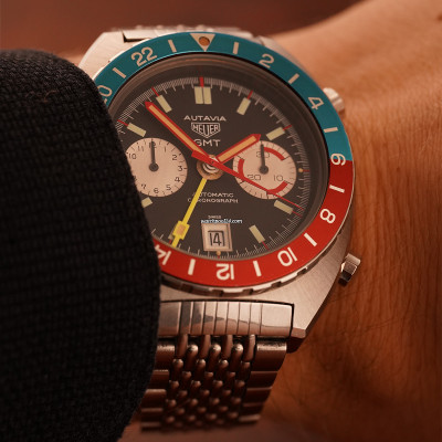 Heuer Autavia 11630 GMT - GF Bracelet