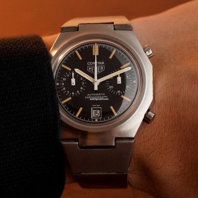 Heuer Cortina 110.233 NC Warm Patina